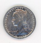 Cameroon  Cameroun 2 Francs 1948 Km 9 Unc Uncirculated Coin Aluminum