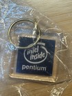 Intel Pentium Processor Cpu - Encased In An Acrylic Keychain