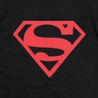 Superboy Red Symbol Youth T-shirt Black