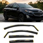 In-channel Window Visors Rain Guards Fit For Chevy Equinox 2018-2024  Extra 