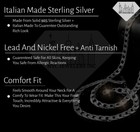 Italian Solid Sterling Silver Round Box Chain Necklace 925 Silver Chain Unisex