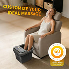 Collapsible Foot Spa Bath With Heat And Massage  Motorized Shiatsu Foot