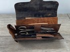 Antique Surgical Instrument Field Kit Case Gallus Scalpel Bleeding Lancet Tools