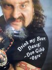 Ogre Beer Lyte Promo Poster Trader Todd   s Don Gibb Revenge Of Nerds Free Shippng