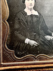 1 6 Plate Daguerreotype - Attractive Lady By Anson  N y c  - Inside A Full Case