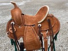 Youth Kids Western Horse Ranch Saddle Double Skirt 10  12  13 