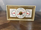 Vintage Brown Desktop Taylor Instrument Companies Stormoguide Barometer Nice 