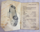 Original Austin-healey Sprite Driver   s Handbook 1958 England  97h1583c