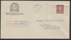 1937 Edmonton Alta To Dawson Creek Flight  3703b To Arlidge