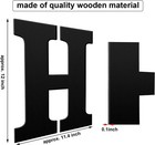 4 Pieces 12 Inch Home Sign Wooden Home Letters Wall Hanging Large Decor For Livi