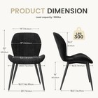 Dining Chairs Set Of 2 Modern Velvet Dining Room Chairs Upholstered Dining Chair
