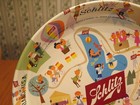 Vintage Schlitz Brewing Co 1957 Mcm Cartoon Schlitzerland Beer Serving Tray 12 