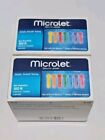 Microlet Lancet Color 2 Boxes  Qty 200 