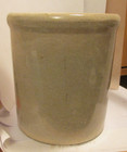 Antique Small Crock-simon Fischer Manufaccturers Of Lekvar Pittsburg pa  prune 