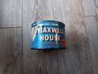 Vintage 1 Lb Keywind Maxwell House Coffee Drip Grind Coffee Tin Can Advertising
