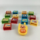 Vtech Sit To Stand Ultimate Alphabet Train Replacement Letter Picture Blocks Lot