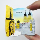 Prague Oldtown Square 3d Resin Refrigerator Magnet Travel Souvenirs Craft