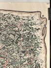 Rare Vintage 1965 Map Of Yosemite National Park Designed By Jane Judd