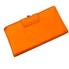 Vintage Florida Souvenir Wallet Lipstick Holder Neon Orange Palm Tree Sailboat