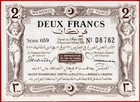 Tunisia Regence De Tunis 2 Francs 3 3 1920 P 50 Unc Free Shipping From 100 