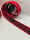 Vintage Ladder 34 Up Cycled Belts Made From Repurposed Fire Hose Fire rescue ems