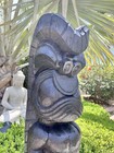 New 3    Traditional Hawaiian Ku Style Coconut Palm Tiki Bar Decor Oceanic