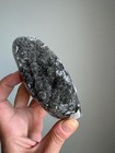 Rainbow Galaxy Amethyst Crystal Cluster Druzy Gray Quartz Geode Specimen A26