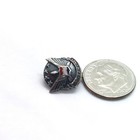 United Air Lines Wing Logo Pin Sterling Silver Airline Crew Uniform Badge