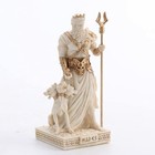 Hades Greek God Of Underworld Painted Polystone Figurine Home Decor Collectible