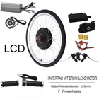 Lcd Electric Bicycle Wheel Conversion Kit 36v 800w Rear Wheel E-bike Motor Kit