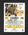 Heath Miller Steelers 2015 Panini Autographed Signed Card  52 Nm Coa