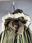 Vintage Army Jacket Large M-65 Fishtail Parka Og 107 Extreme Cold Weather 80s