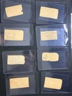 1901 T177 Sweet Caporal Kinney National Flag Dominos Lot Of 15