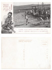 C1930 B w Baseball Related Postcard  Asia Mangong Mongolia Youth Volunteer Corps