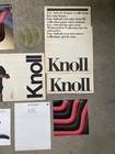 Vtg 80s Knoll Furniture Salesman Catalog 1984   More Mcm Mid Century Modern