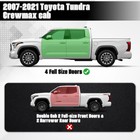 6  Running Boards Fit 2007-2021 Tundra Crew Max Cab Side Steps Truck Nerf Bars