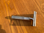 Vintage Gillette  fat Handle Tech  Double Edge Safety Razor