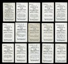 Greyhound Dog Vintage Cigarette Cards - Ogden s Tab X 15 Different - All Named