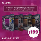15   Touchscreen Pos Cash Register Till System Takeout Restaurant