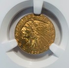 1929  2 50 Indian Ngc Unc Details Reverse Damage