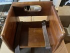 Restaurant Children Booster Seat In Mahogany Wood Finish - For Commercial Used