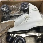 Vintage Roller Derby White Roller Skates Women Size 8 With Box U960
