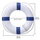 20  Pool Safety Life Preserver Ring Buoy W 98 4ft Rope Blue W 98 4ft Rope