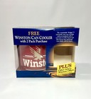 Winston Can Cooler Koozie Vintage The Fridge Freezable Cooler Brand New In Box