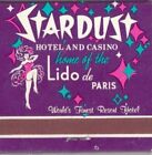 Stardust Hotel And Casino-las Vegas nevada-full-two Inches Width-great Shape