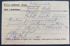 1944 Zagreb Croatia Internment Camp Kz Postcard Cover Jewish Prisoner Jakob Malz