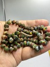 Ancient Old Roman Mosaic Glass Wonderful Rare Unique Beds Necklace