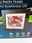 Pandigital 7  Digital Clock Calendar Photo Frame - Up To 6400 Images Brand New