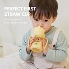 X Knotted Flip Top Spill Proof Sippy Cup  Ppsu  Bpa Free  Stage 2 Straw For T   