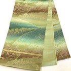 3570  Japanese Vintage Fukuro Obi Belt Kimono Fabric Silk Traditional